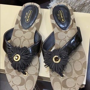 Coach sandals